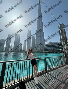 Zara 29 year old Kazakh, Mixed, Slim, Brown, Medium, Breast size C escort in Dubai thumbnail 2
