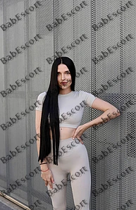 Stesha 23 year old Russian, Caucasian (white), Tall, Black, Long, Breast size C escort in Sharjah