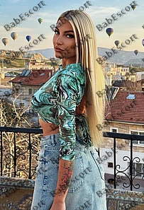 Kristina 30 year old Russian, Caucasian (white), Athletic, Blonde, Long, Breast size B escort in Sharjah