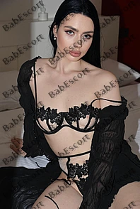 Clodia 23 year old Russian, Caucasian (white), Tall, Black, Long, Breast size B escort in Sharjah thumbnail 2