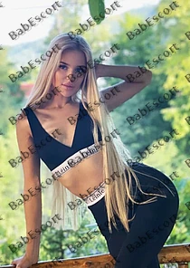 Milena 21 year old Ukrainian, Caucasian (white), Slim, Blonde, Long, Breast size B escort in Sharjah