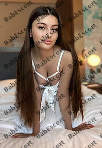 Emilia 18 year old Kazakh, Caucasian (white), Busty, Brown, Long, Breast size C escort in Al Ain thumbnail 2