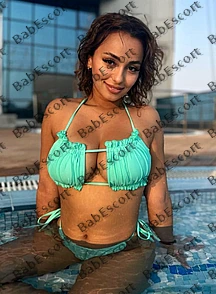 Olya 21 year old Kazakh, Asian, Busty, Brown, Long, Breast size C escort in Al Ain