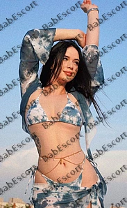 Julia 20 year old Russian, Caucasian (white), Tall, Black, Long, Breast size B escort in Al Ain