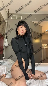 Alsu 29 year old Chinese, Asian, Slim, Black, Medium, Breast size A escort in Dubai thumbnail 4