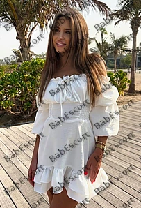 Karina 22 year old Belarussian, Caucasian (white), Athletic, Brown, Long, Breast size B escort in Al Ain thumbnail 4