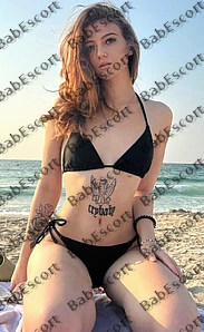 Evelyn 19 year old Russian, Caucasian (white), Athletic, Brown, Long, Breast size B escort in Al Ain