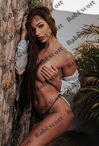 Sofia 23 year old Colombian, Latin, Busty, Brown, Long, Breast size C escort in Ajman