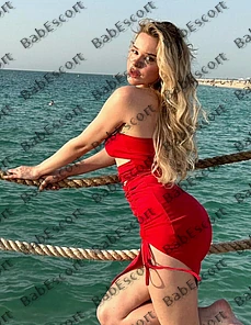 Angie 21 year old Russian, Caucasian (white), Tall, Blonde, Long, Breast size B escort in Ajman