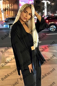 Amanda 23 year old Russian, Caucasian (white), Athletic, Blonde, Long, Breast size B escort in Ajman