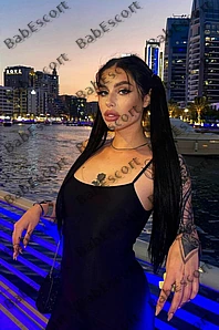 Aleks 21 year old Russian, Caucasian (white), Busty, Black, Long, Breast size C escort in Ajman thumbnail 2