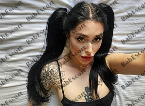 Aleks 21 year old Russian, Caucasian (white), Busty, Black, Long, Breast size C escort in Ajman thumbnail 3