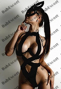 Melak 22 year old Ukrainian, Caucasian (white), Tall, Brown, Long, Breast size B escort in Ajman