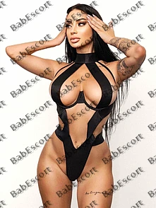 Milana 24 year old Slovenian, Caucasian (white), Busty, Black, Long, Breast size D escort in Ajman