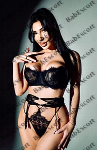 Naomi 31 year old Ukrainian, Caucasian (white), Busty, Black, Long, Breast size E escort in Ajman