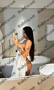 Kassandra 26 year old Russian, Caucasian (white), Slim, Black, Medium, Breast size C escort in Ras Al Khaimah