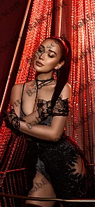Lika 25 year old Kazakh, Mixed, Slim, Black, Long, Breast size B escort in Ras Al Khaimah thumbnail 3