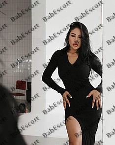 Rabiya 30 year old Kazakh, Asian, Slim, Black, Long, Breast size D escort in Dubai thumbnail 6
