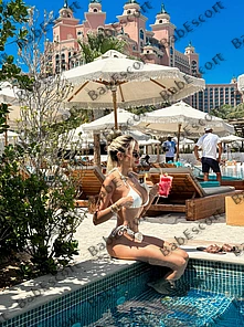 Martina 25 year old German, Mixed, Curvy, Blonde, Medium, Breast size D escort in Dubai thumbnail 4