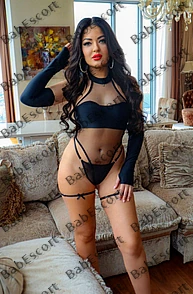 Lada 27 year old Russian, Mixed, Slim, Black, Medium, Breast size A escort in Dubai