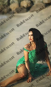 Melisa 29 year old Azerbaijani, Mixed, Tall, Black, Long, Breast size C escort in Dubai