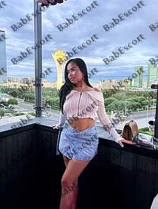 Asi 25 year old Kazakh, Asian, Slim, Black, Long, Breast size C escort in Dubai thumbnail 4