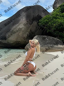 Marina 19 year old Ukrainian, Mixed, Slim, Blonde, Medium, Breast size A escort in Dubai thumbnail 5