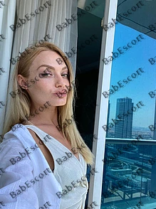 Aziza 29 year old German, Mixed, Skinny, Blonde, Medium, Breast size C escort in Dubai thumbnail 4