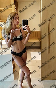 Aziza 29 year old German, Mixed, Skinny, Blonde, Medium, Breast size C escort in Dubai thumbnail 6