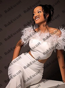 Naty 24 year old English, Ebony (black), Tall, Black, Short, Breast size A escort in Dubai thumbnail 2