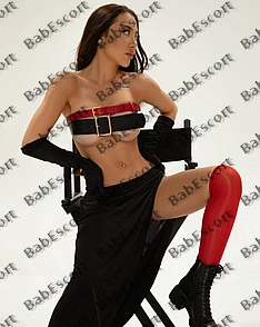 Violetta 23 year old Georgian, Mixed, Busty, Black, Long, Breast size D escort in Dubai thumbnail 4