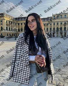 Tabitha 25 year old Russian, Caucasian (white), Skinny, Black, Medium, Breast size A escort in Dubai