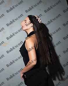 Adeline 24 year old Kazakh, Mixed, Busty, Black, Long, Breast size C escort in Dubai