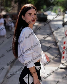 Belle 23 year old Russian, Caucasian (white), Slim, Brown, Long, Breast size A escort in Dubai thumbnail 2