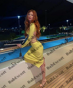 Ella 24 year old Russian, Caucasian (white), Petite, Red, Long, Breast size A escort in Dubai