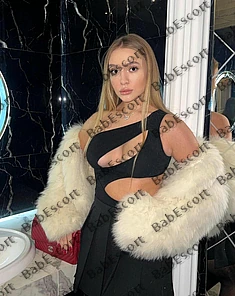 Esme 24 year old Russian, Caucasian (white), Tall, Blonde, Long, Breast size B escort in Dubai