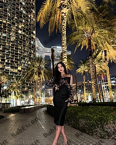 Nelli 20 year old Georgian, Mixed, Slim, Black, Medium, Breast size A escort in Dubai