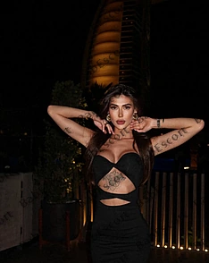 Seraphina 25 year old Russian, Caucasian (white), Tall, Black, Long, Breast size C escort in Abu Dhabi