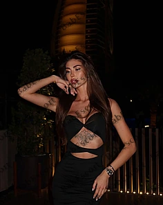 Seraphina 25 year old Russian, Caucasian (white), Tall, Black, Long, Breast size C escort in Abu Dhabi thumbnail 3