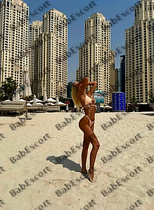 Mira 23 year old Romanian, Mixed, Skinny, Blonde, Medium, Breast size B escort in Dubai