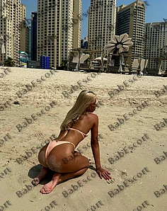 Mira 23 year old Romanian, Mixed, Skinny, Blonde, Medium, Breast size B escort in Dubai thumbnail 3
