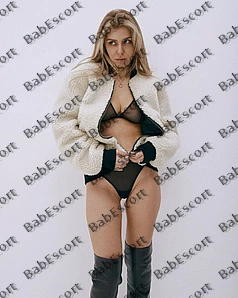 Lena 26 year old Russian, Mixed, Slim, Blonde, Long, Breast size B escort in Abu Dhabi