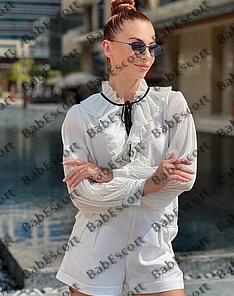 Monica 25 year old Russian, Caucasian (white), Skinny, Red, Medium, Breast size A escort in Abu Dhabi thumbnail 4
