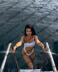 Nadine 26 year old Ukrainian, Caucasian (white), Skinny, Black, Medium, Breast size B escort in Abu Dhabi thumbnail 3