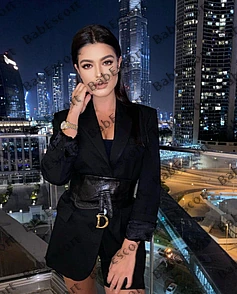 Celestine 25 year old Italian, Indian, Slim, Black, Long, Breast size B escort in Abu Dhabi