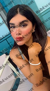 Noshika 30 year old Italian, Mixed, Slim, Black, Medium, Breast size B escort in Dubai