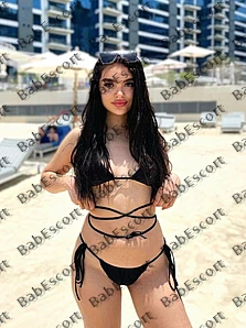 Vika 19 year old Russian, Caucasian (white), Curvy, Black, Long, Breast size C escort in Sharjah thumbnail 4