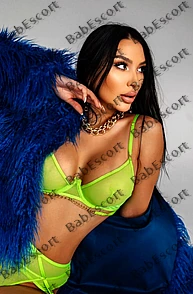 Lila 27 year old British, Caucasian (white), Busty, Brown, Long, Breast size D escort in Sharjah